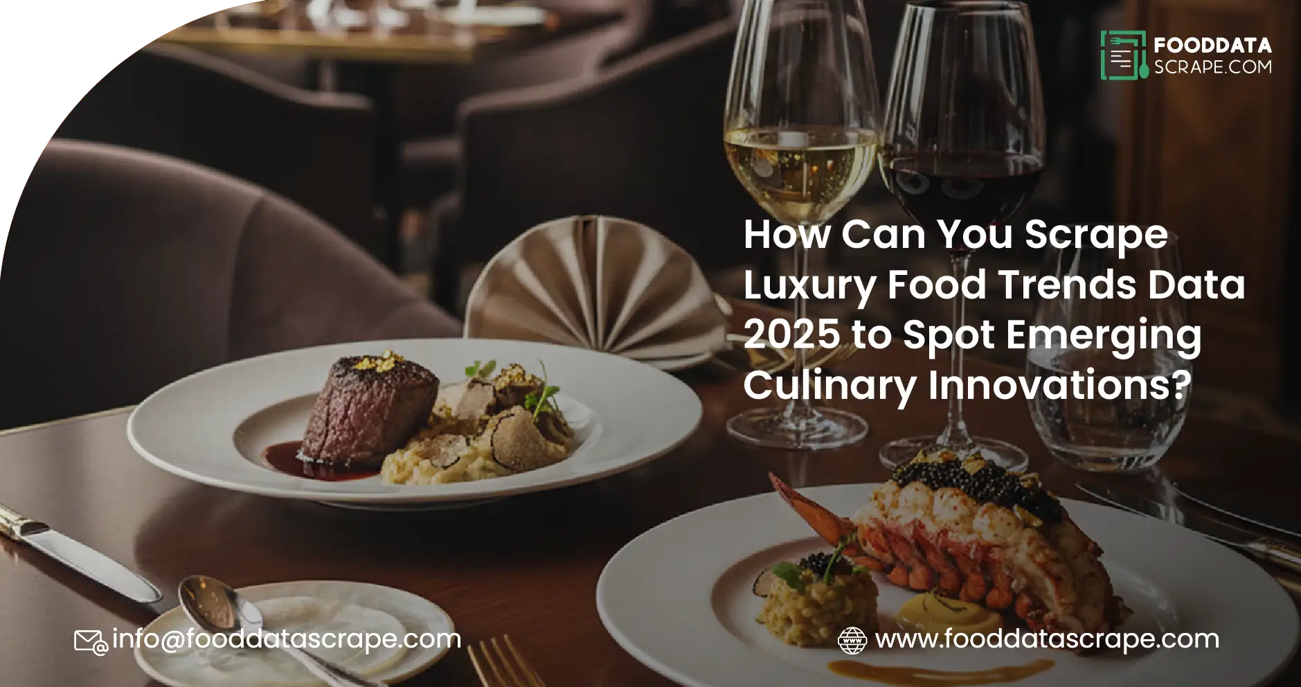 Scrape Luxury Food Trends Data for 2025